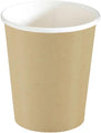 Bicchieri in carta avana 250ml 50pz