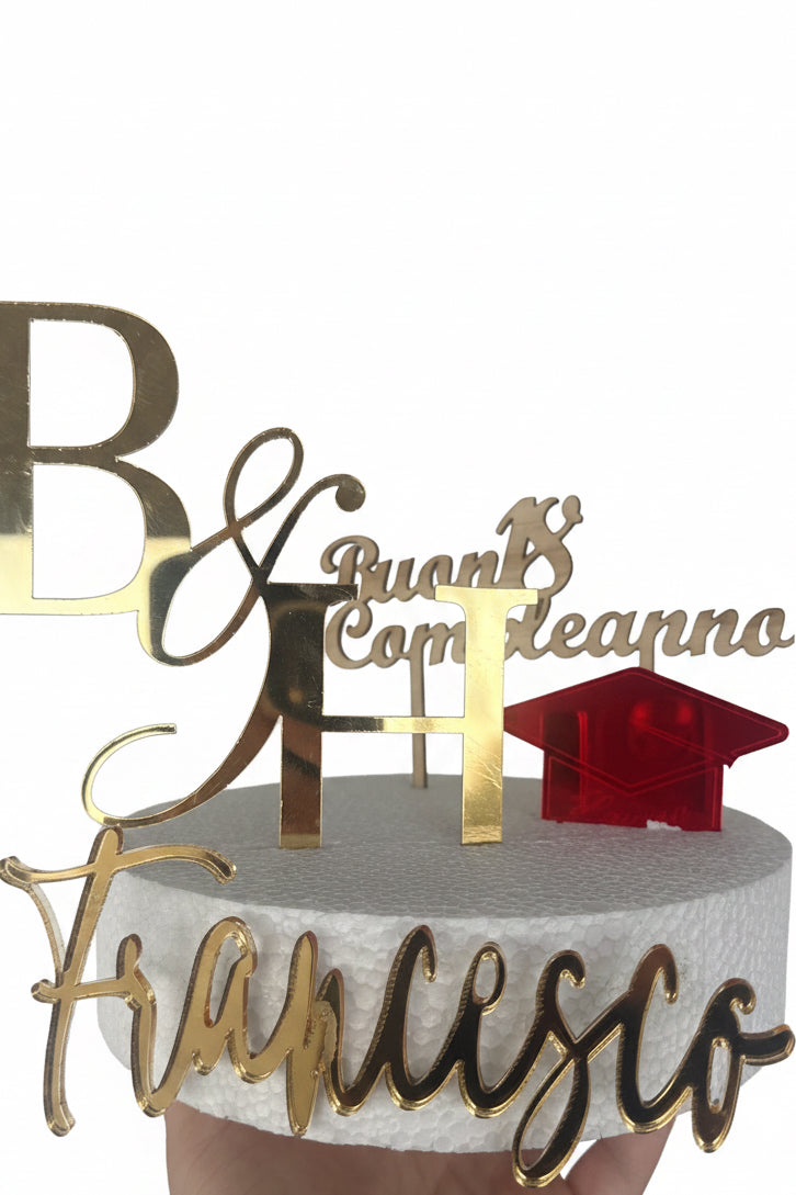 Scritta in plexiglas o in legno personalizzabile