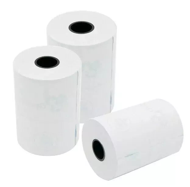 50 rotolo termici 57x30 foro 12 omologati per registratore cassa